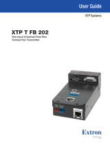 Extron XTP T FB 202 User manual