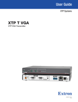 Extron electronics XTP T VGA User manual