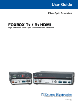 Extron FOXBOX Tx HDMI User manual
