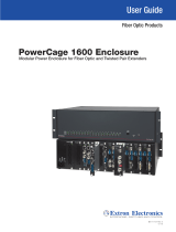 Extron electronics PowerCage 1600 User manual