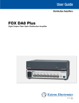 Extron electronics FOX DA8 Plus User manual