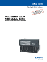 Extron FOX Matrix 3200 User manual