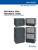 Extron FOX Matrix 320x User manual
