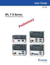 Extron electronics IPL T S1 User manual