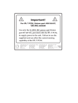 Extron IPL T PCS4 Owner's manual