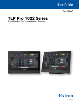 Extron TLP Pro 1022T User manual