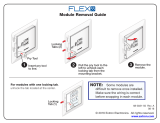 Extron Flex55 100 Mounting Kit Series User manual
