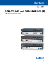 Extron RGB to DVI Scaler RGB-DVI 300 User manual