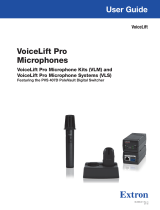 Extron VoiceLift Pro Microphone System User manual