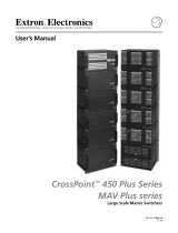 Extron CrossPoint 450 Plus 4864 User manual