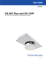 Extron electronics CS 120P User manual