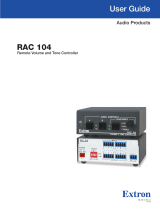 Extron electronics RAC 104 User manual