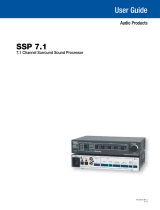 Extron electronics SSP 7.1 User manual