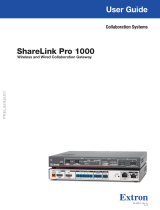 Extron ShareLink Pro 1000 User manual