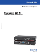 Extron electronics ShareLink 200 N User manual