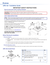 Extron UPB 125 User manual