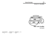 Extron MBC EVC Buffer P/N 26-448-01 User manual