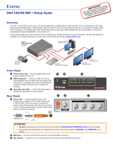 Extron DA4 12G HD-SDI User manual