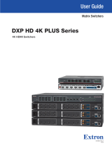 Extron DXP HD 4K PLUS Series User manual