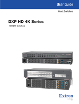 Extron DXP HD 4K Series User manual