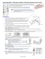 Extron PowerCage MTP R 15HD RSA SEQ User manual