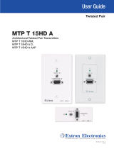 Extron MTP T 15HD A AAP User manual