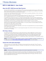 Extron electronics MTP R 15HD RSA D User manual