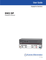 Extron electronics SW2 DP User manual