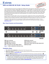 Extron electronics SW HD 4K PLUS Series User manual