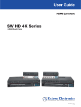 Extron electronics SW HD 4K Series User manual