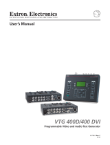 Extron VTG 400DVI User manual