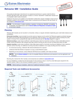 Extron electronicsRetractor SM Series