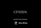 Citizen AW7031-54A Eco-Drive Setting Instruction