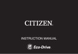 Citizen CB5841-05E Eco-Drive Operating instructions