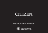 Citizen CC7005-16G Eco-Drive Setting Instruction