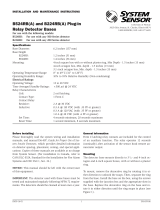 System Sensor B524RB(A) User manual