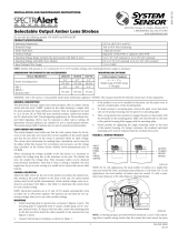 System Sensor SAA: SW-ALERT and SWH-ALERT User manual