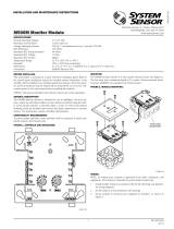 System Sensor M500M User manual