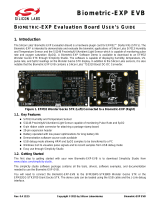 Silicon Labs Biometric EXP Evaluation Board  User guide