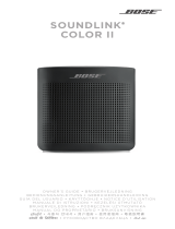 Bose SoundLink Color Bluetooth® User manual