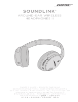 Bose SoundLink® around-ear wireless headphones II User manual
