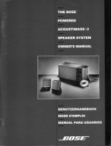 Bose MediaMate® computer speakers Owner's manual