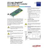 Broadcom LSI Logic MegaRAID SCSI 320-OX ZCR Controller User guide