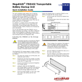 LSI MegaRAID iTBBU02 Transportable Battery Backup Unit User guide