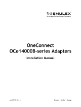 AvagoOneConnect OCe14000B-series Adapters Installation