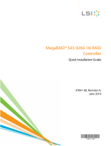 Broadcom MegaRAID SAS 9260-16i RAID Controller User guide