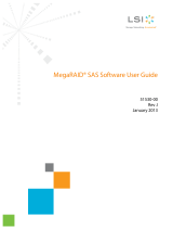 LSI MegaRAID SAS Software User guide