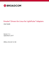 Broadcom Emulex Drivers for Linux for LightPulse Adapters User guide