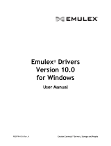 Broadcom Emulex Drivers Version 10.0 for Windows User guide