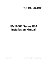 Broadcom LPe16000 Series HBA Installation User guide